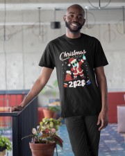 Merry Christmas Shirts - Funny Xmas Santa Graphic Classic T-Shirt apparel-classic-tshirt-lifestyle-front-34