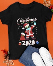 Merry Christmas Shirts - Funny Xmas Santa Graphic Classic T-Shirt apparel-classic-tshirt-lifestyle-front-83