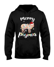 Merry Pigmas Pig Lover Christmas Cool Tees Hooded Sweatshirt tile