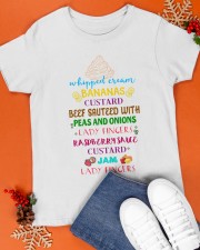 Whipped Cream Bananas Custard Christmas Gift Classic T-Shirt apparel-classic-tshirt-lifestyle-front-83