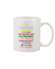 Whipped Cream Bananas Custard Christmas Gift Mug tile