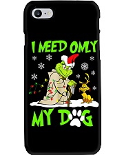I Need Only My Dog Christmas Funny Gifts Phone Case tile