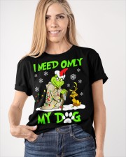 I Need Only My Dog Christmas Funny Gifts Classic T-Shirt apparel-classic-tshirt-lifestyle-front-100