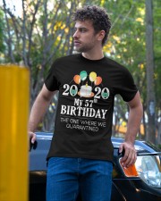 My 57th Birthday Funny Quarantine Gift 2020 Classic T-Shirt apparel-classic-tshirt-lifestyle-front-44