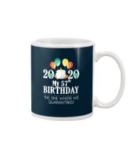 My 57th Birthday Funny Quarantine Gift 2020 Mug tile