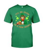 St Patricks Day I'll be Irish Premium Fit Mens Tee tile