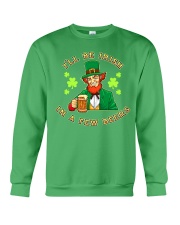 St Patricks Day I'll be Irish Crewneck Sweatshirt tile