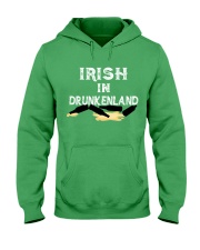 Irish In Drunken Land Hooded Sweatshirt front