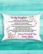 MY DAUGHTER - MOM Rectangular Pillowcase aos-pillow-rectangle-front-lifestyle-5