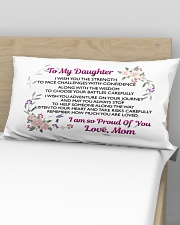 MY DAUGHTER - MOM Rectangular Pillowcase aos-pillow-rectangular-front-lifestyle-02