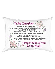 MY DAUGHTER - MOM Rectangular Pillowcase front