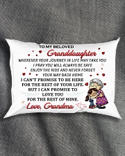 GRANDDAUGHTER - GRMA - US Rectangular Pillowcase aos-pillow-rectangle-front-lifestyle-1