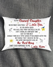 MY DAUGHTER - MOM Rectangular Pillowcase aos-pillow-rectangle-front-lifestyle-1
