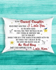 MY DAUGHTER - MOM Rectangular Pillowcase aos-pillow-rectangle-front-lifestyle-5