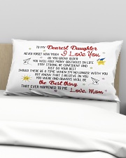 MY DAUGHTER - MOM Rectangular Pillowcase aos-pillow-rectangular-front-lifestyle-01