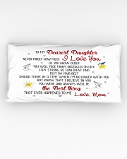 MY DAUGHTER - MOM Rectangular Pillowcase aos-pillow-rectangular-front-lifestyle-05