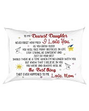 MY DAUGHTER - MOM Rectangular Pillowcase front