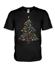 Christmas Tree V-Neck T-Shirt thumbnail