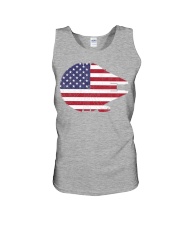 Wars the millennium falcon American flag t-shirt Unisex Tank thumbnail