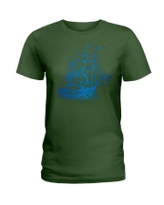 nice on the beach Ladies T-Shirt front