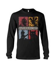 Father Of Cats Shirt Cat Lovers Cat Dad Fabulous G Long Sleeve Tee thumbnail