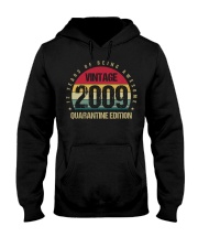 Vintage 2009 Quarantine Edition Birthday Hooded Sweatshirt tile