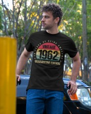 Vintage 1962 Quarantine Edition Birthday Classic T-Shirt apparel-classic-tshirt-lifestyle-front-44