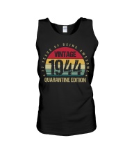 Vintage 1944 Quarantine Edition Birthday Unisex Tank tile