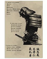 7 5 3 Code of a Warrior 11x17 Poster front