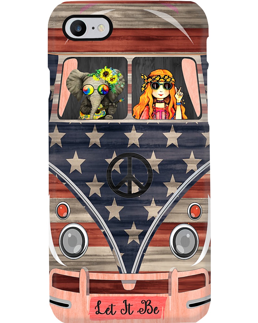 Hippie - Let It Be Phone Case