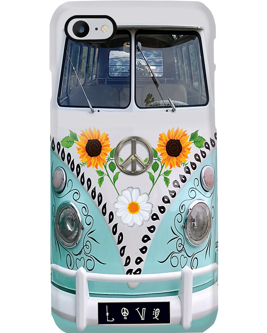 Sunflower Bus Phone Case