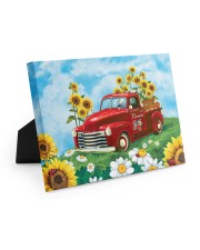 Sunflower Love 10x8 Easel-Back Gallery Wrapped Canvas thumbnail