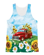 Sunflower Love All-over Unisex Tank thumbnail