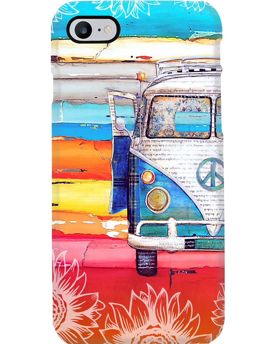 Vw Bus Sunflower Phone Case