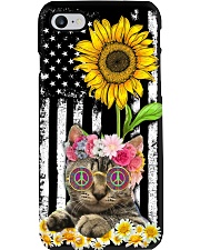 Hippie Cat Phone Case i-phone-7-case