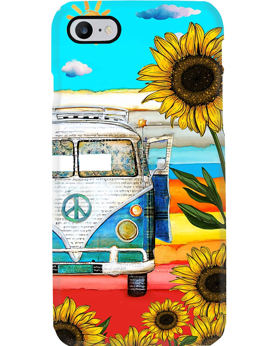 Vw Bus - Sunflower Phone Case