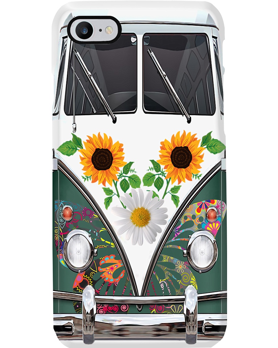 Sunflower VW Bug Phone Case