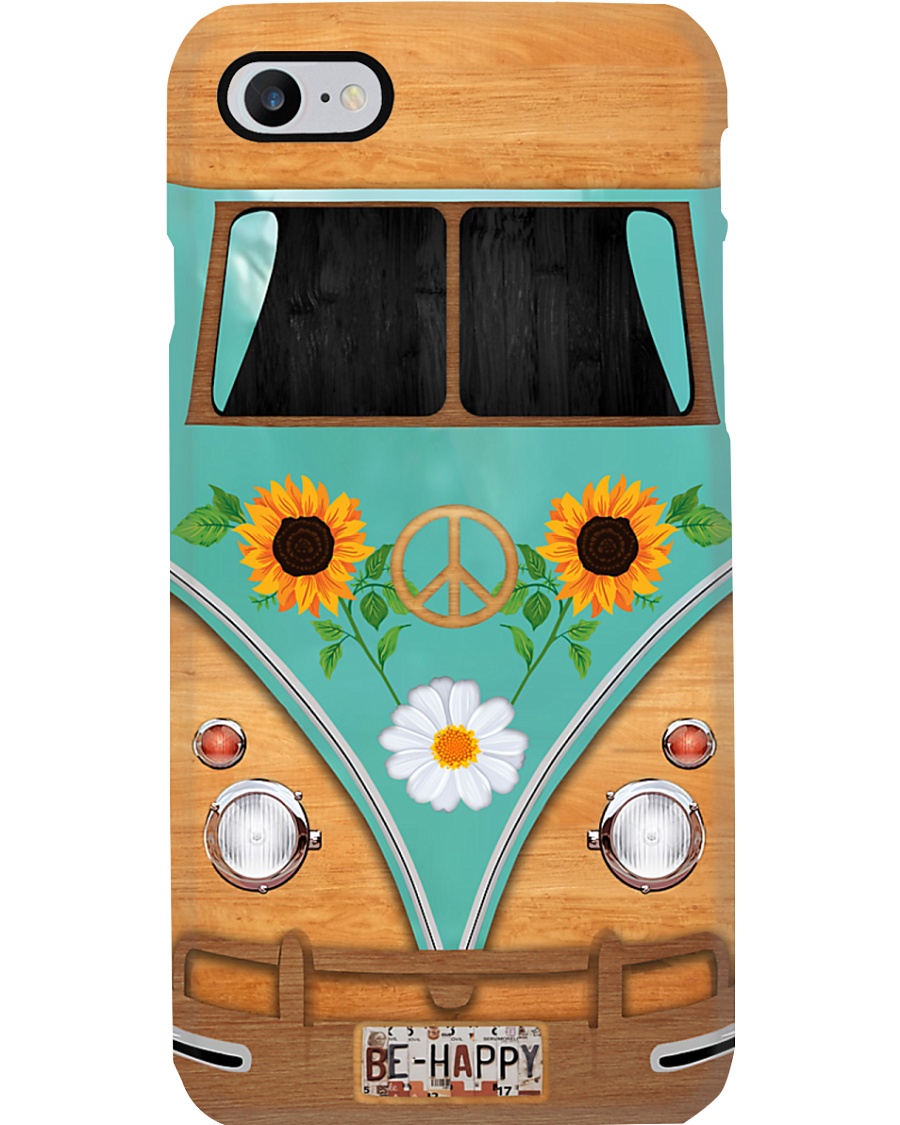 Sunflower VW Bus Phone Case