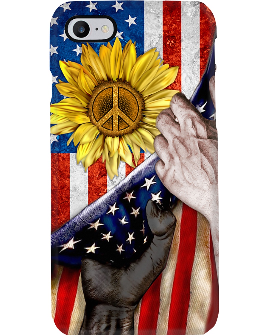 Sunflower Peace Phone Case