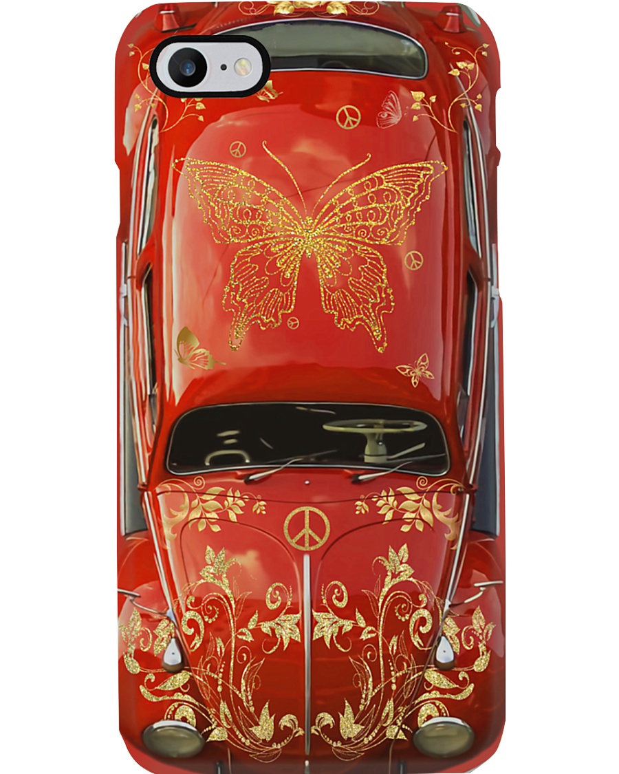 Butterfly VW Bug Phone Case