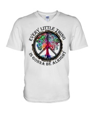 Every little thing gonna be all right V-Neck T-Shirt thumbnail