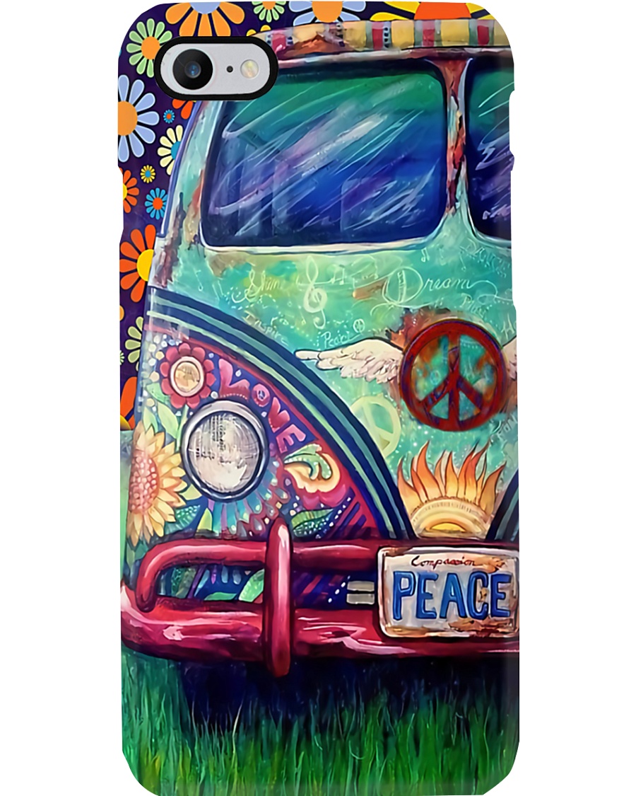 Hippie VW Bus Phone Case