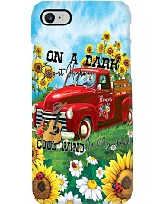 On A Dark Desert Highway Dog Feel Cool Wind In My Phone Case i-phone-7-case