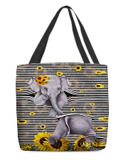 Elephant Sunflower All-over Tote thumbnail