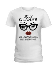 GLABAMA JULY Ladies T-Shirt tile