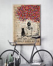Cat And She Lived Happily Ever After Vertical 16x24 Poster lifestyle-poster-7
