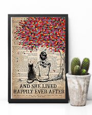 Cat And She Lived Happily Ever After Vertical 16x24 Poster lifestyle-poster-8