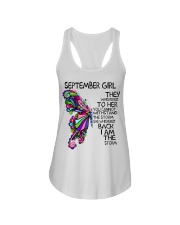 September girl Ladies Flowy Tank tile