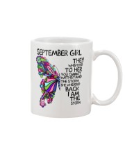 September girl Mug tile