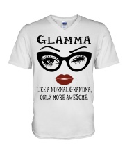 GIRL-GRAM GLAMMA V-Neck T-Shirt tile